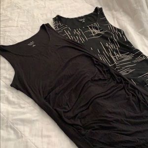 Bundle of 2 -Black Maternity Fitted Casual Dresses